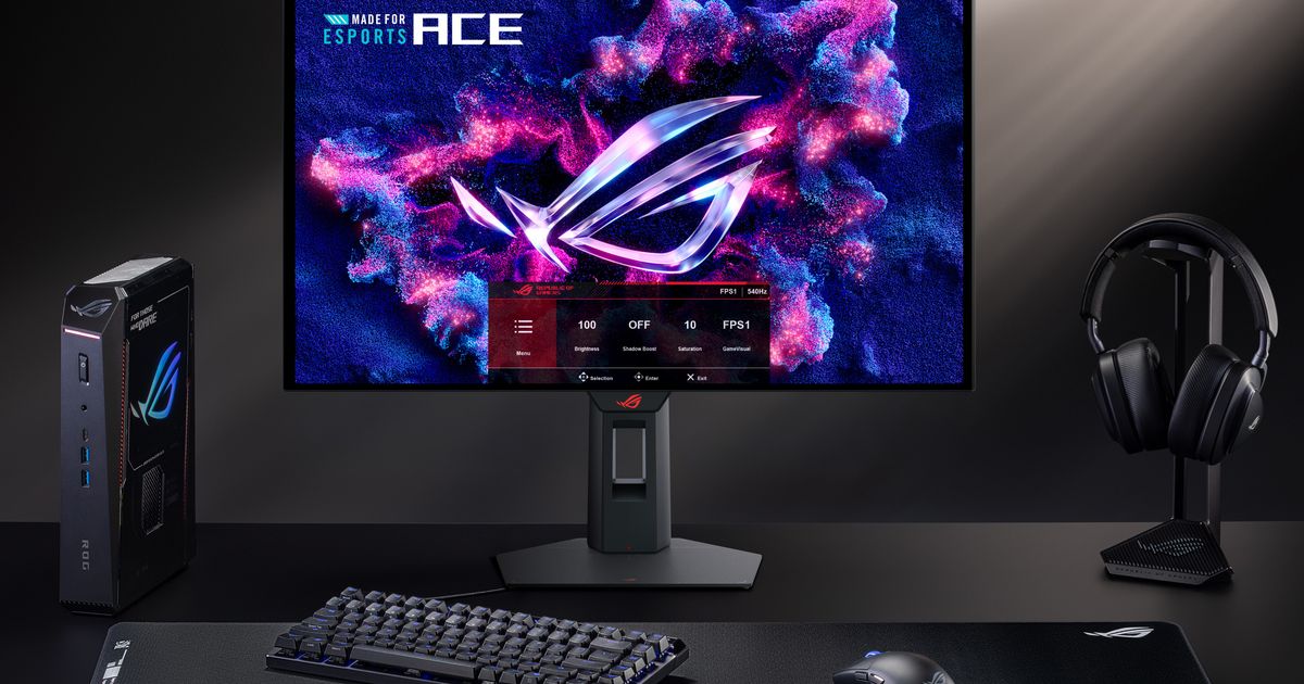 ASUS ROG Unveils High-Brightness OLED and ProArt Displays for Creators