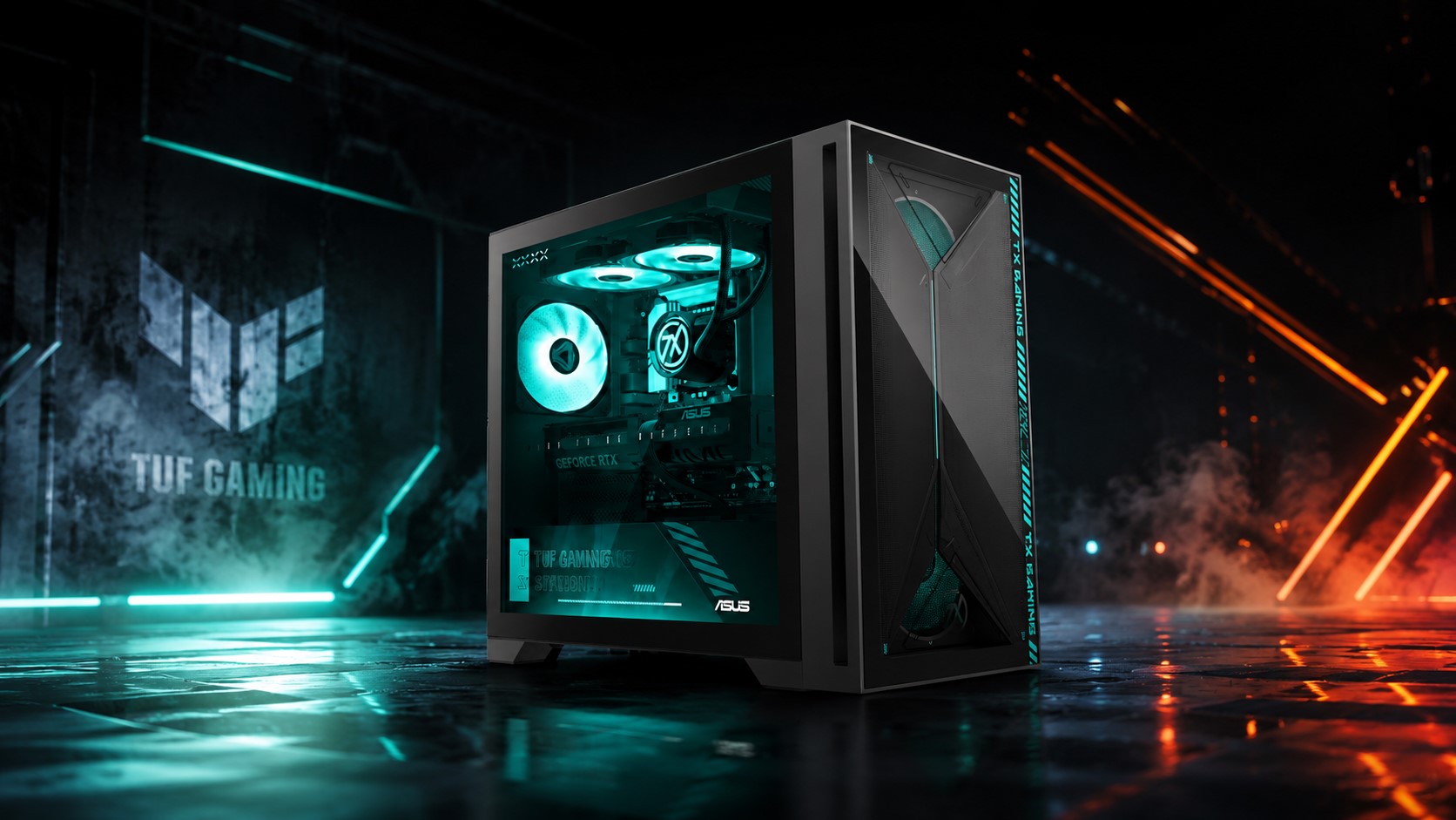 ASUS TUF Gaming 7X: A 47-Liter Desktop Built for High-Performance Cooling and Efficiency