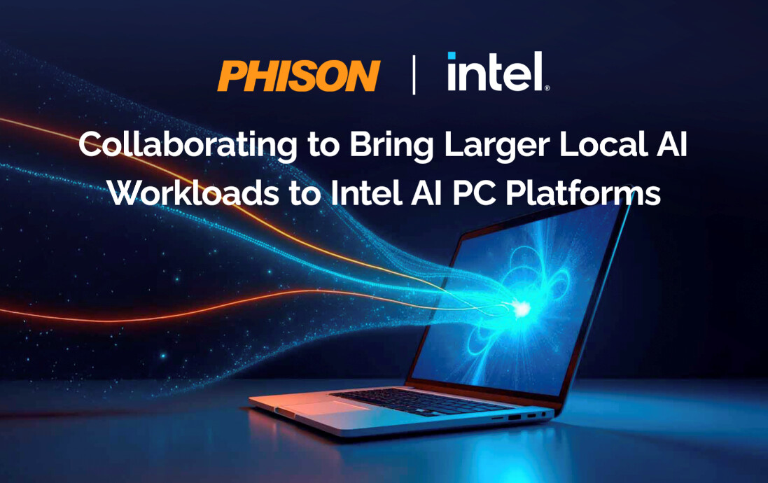 Intel and Phison Push Local AI Limits with Memory Expansion Partnership