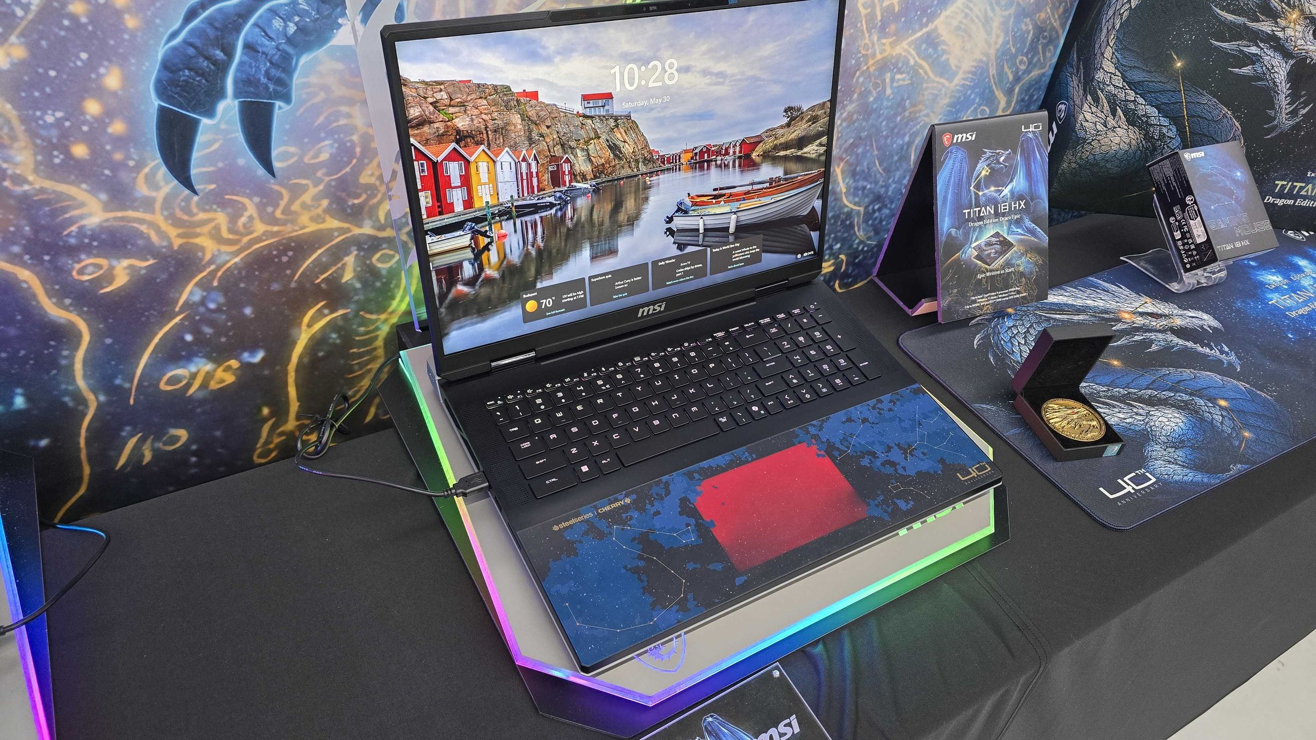 MSI's Dragon-Scaled Titan 18HX: A Gaming Laptop That Boldly Reimagines Form and Function