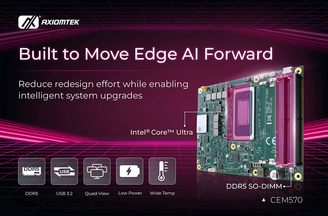 New COM Express module brings AI acceleration to edge deployments